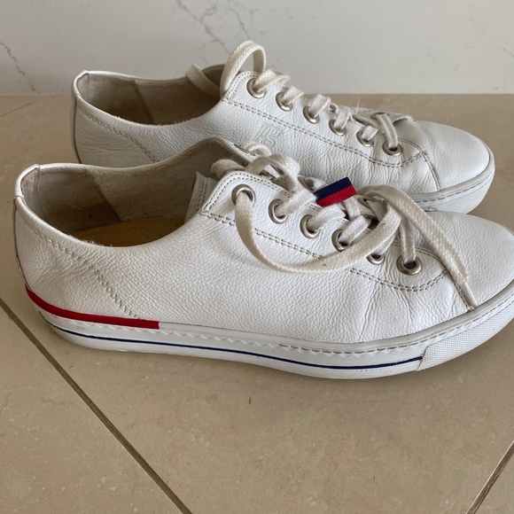 Paul Green Womens White Carly Italian Leather Sneaker Size 10 RRP $365 - Picture 9 of 16